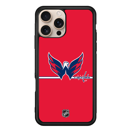 NHL Washington Capitals Red iPhone 16 Pro Case - Altracase