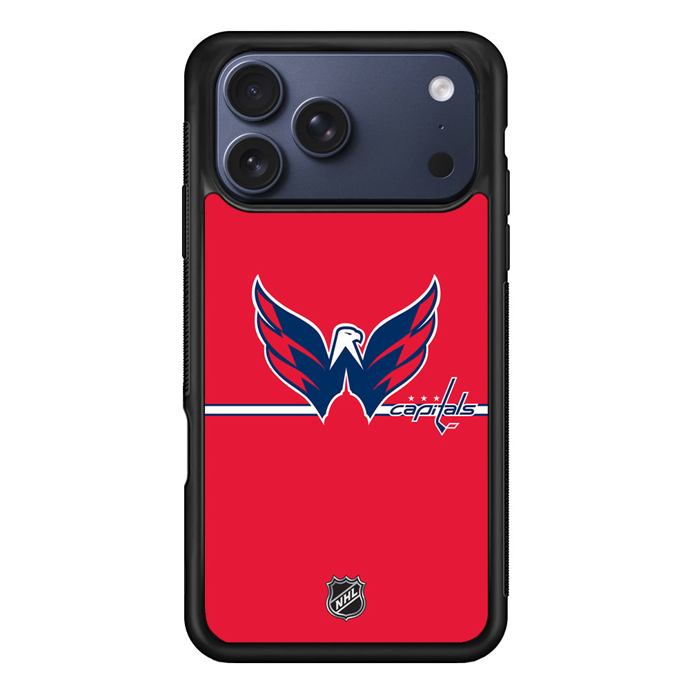 NHL Washington Capitals Red iPhone 17 Pro Case - Altracase