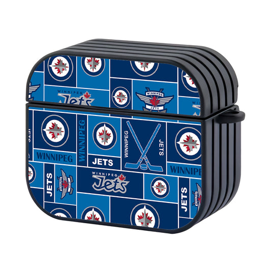 NHL Winnipeg Jets Collage Apple AirPods 4 Case - AirPod Case - Altracase