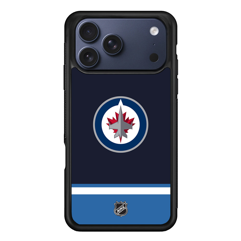NHL Winnipeg Jets Navy iPhone 17 Pro Max Case - Altracase