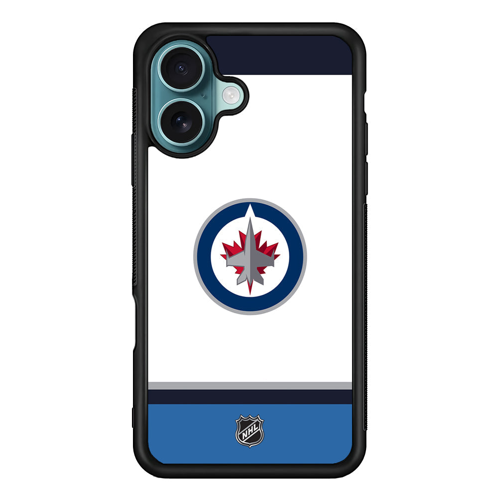 NHL Winnipeg Jets White iPhone 16 Plus Case - Altracase
