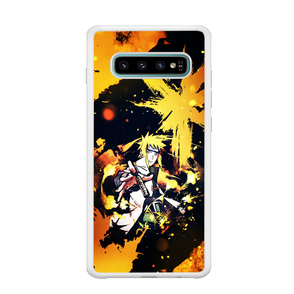 Namikaze Minato Painting Samsung Galaxy S10 Case