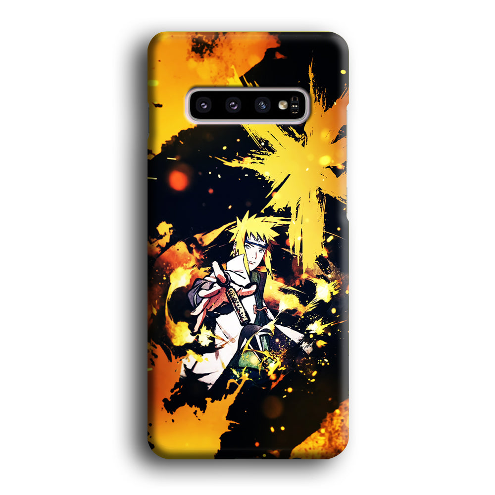 Namikaze Minato Painting Samsung Galaxy S10 Plus Case