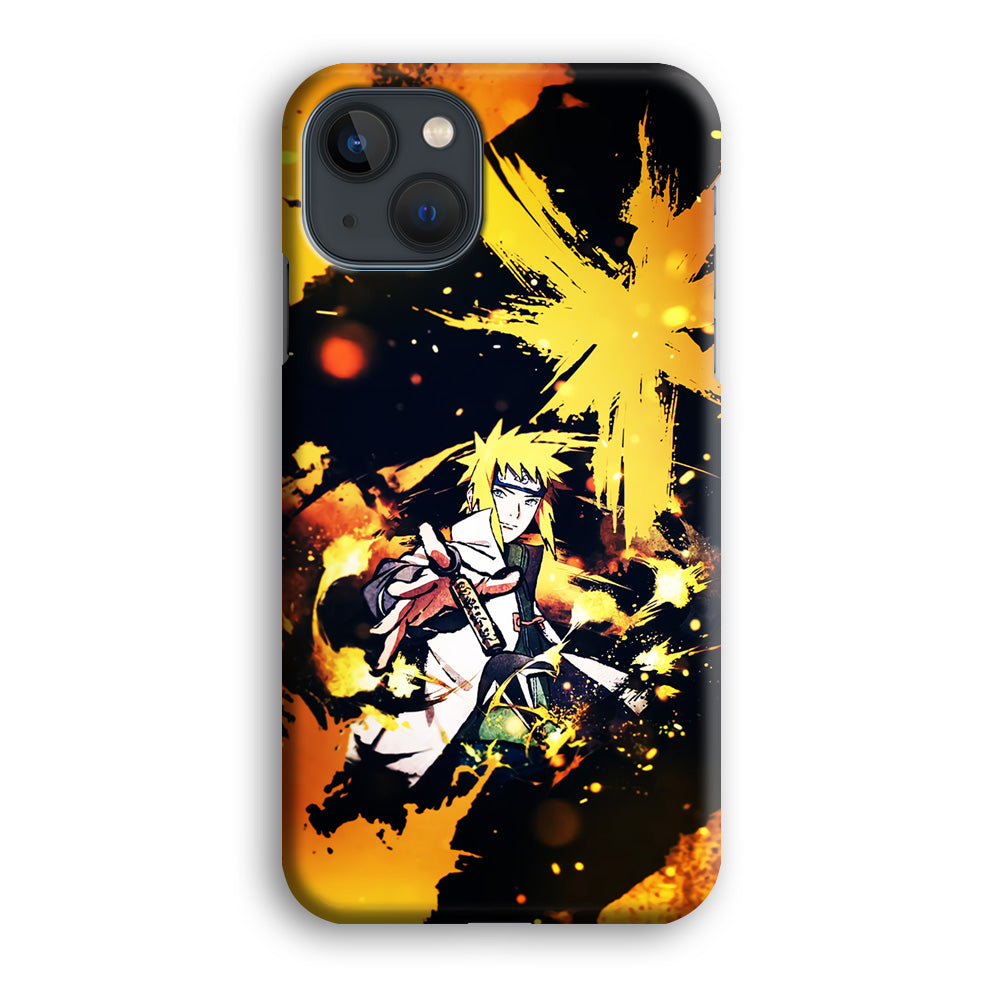 Namikaze Minato Painting iPhone 14 Plus Case