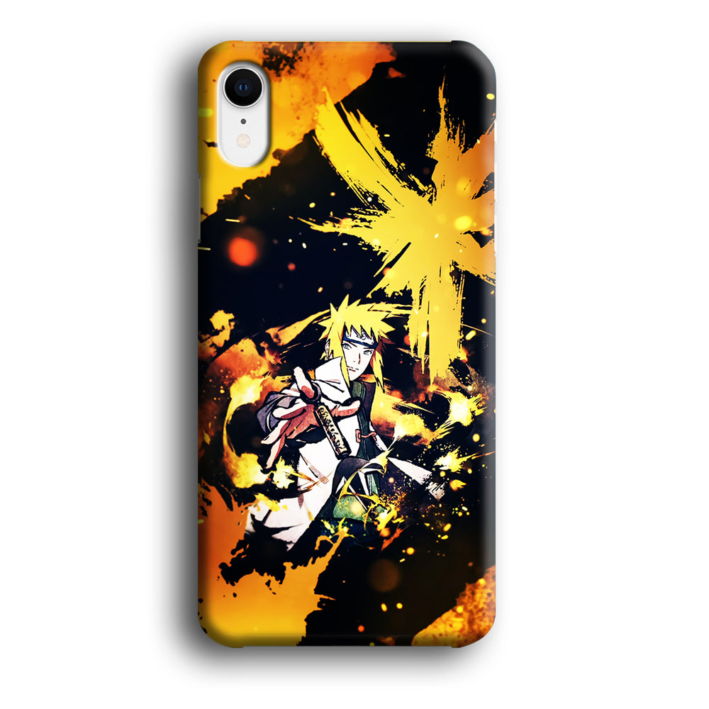 Namikaze Minato Painting iPhone XR Case