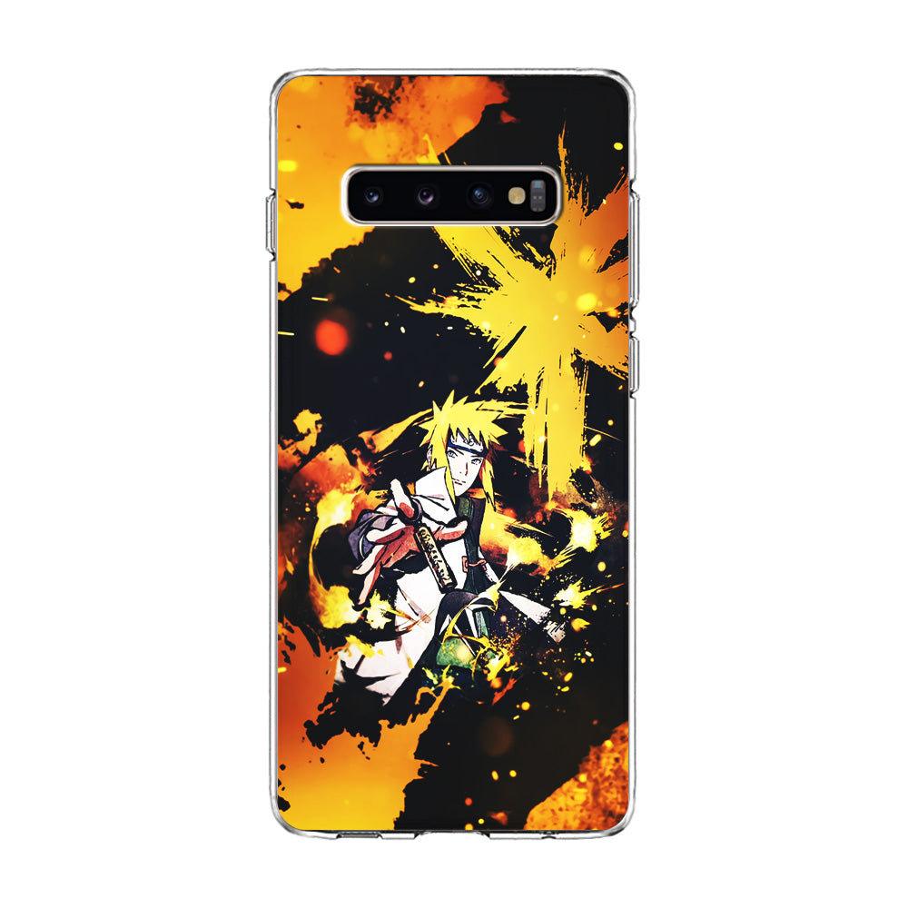 Namikaze Minato Painting Samsung Galaxy S10 Case