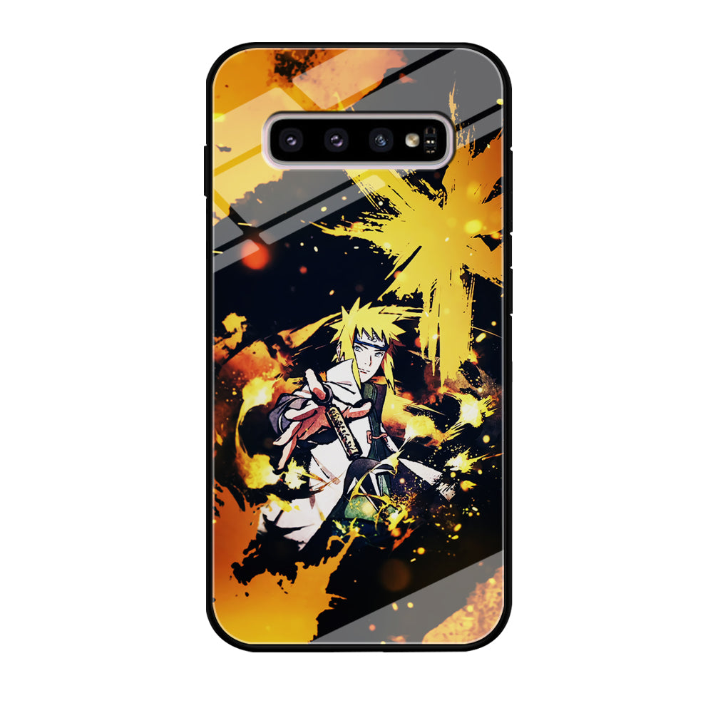 Namikaze Minato Painting Samsung Galaxy S10 Plus Case