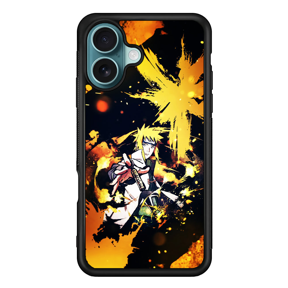 Namikaze Minato Painting iPhone 16 Plus Case - Altracase