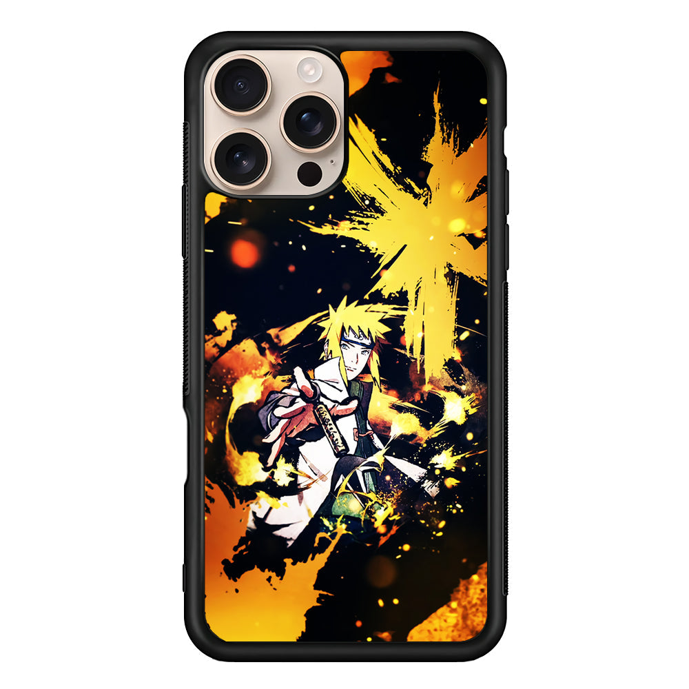 Namikaze Minato Painting iPhone 16 Pro Max Case - Altracase