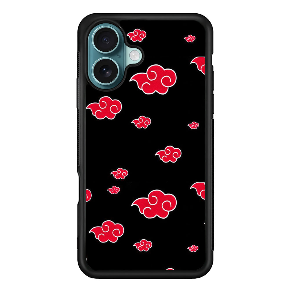 Naruto - Akatsuki Symbol iPhone 16 Plus Case - Altracase