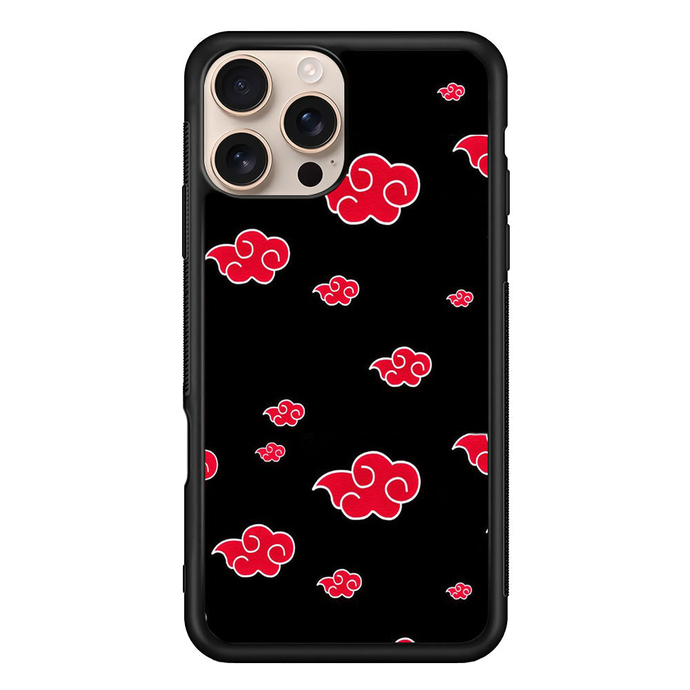Naruto - Akatsuki Symbol iPhone 16 Pro Max Case - Altracase