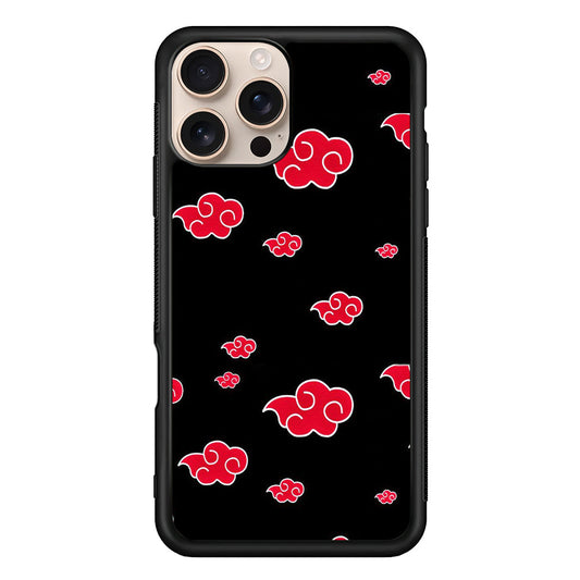 Naruto - Akatsuki Symbol iPhone 16 Pro Max Case - Altracase
