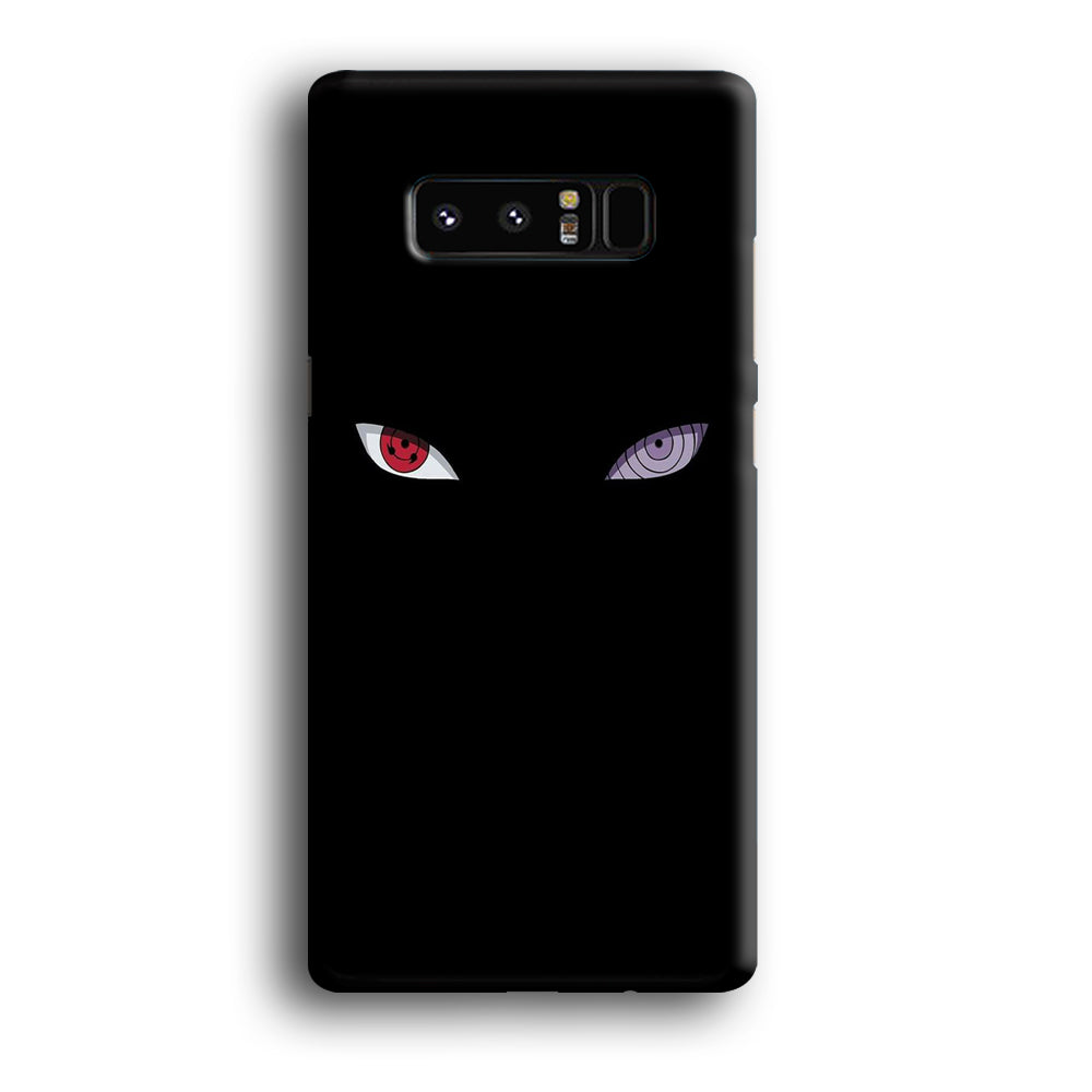 Naruto - Sharingan Rinnegan Samsung Galaxy Note 8 Case