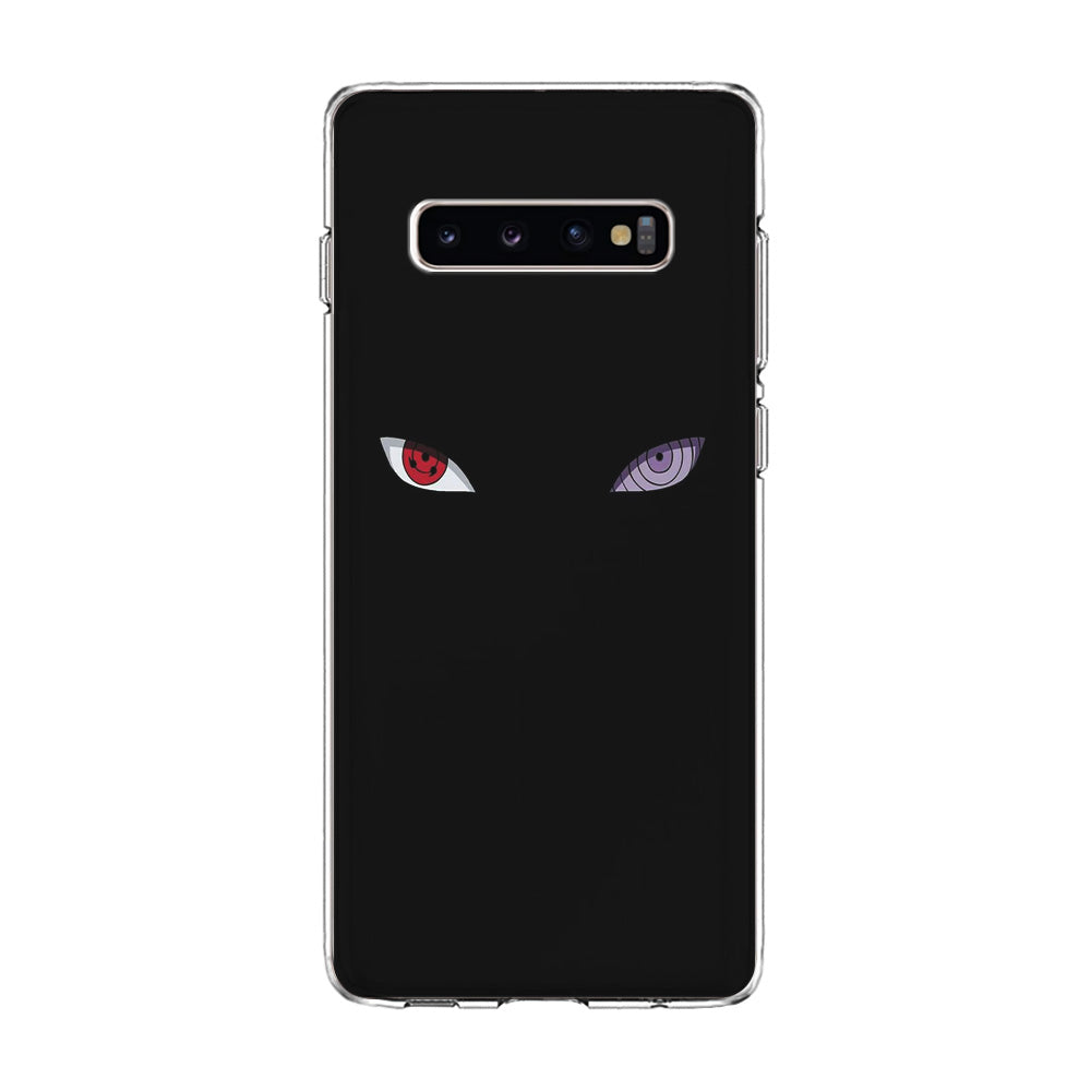 Naruto - Sharingan Rinnegan Samsung Galaxy S10 Case