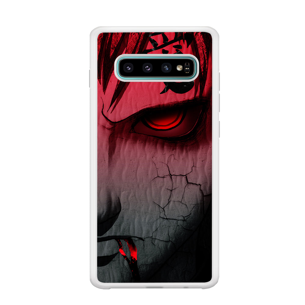 Naruto Gaara Face Samsung Galaxy S10 Plus Case