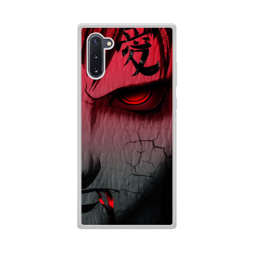 Naruto Gaara Face Samsung Galaxy Note 10 Case