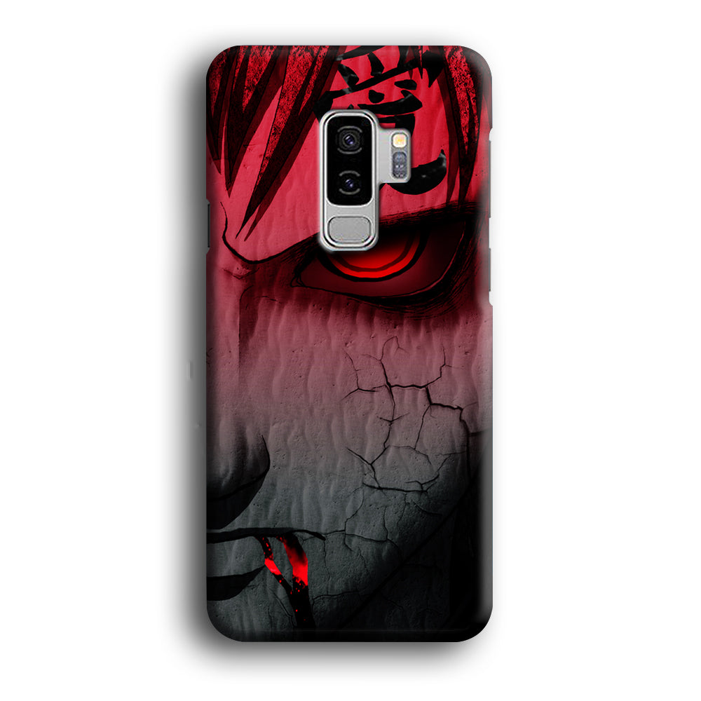 Naruto Gaara Face Samsung Galaxy S9 Plus Case