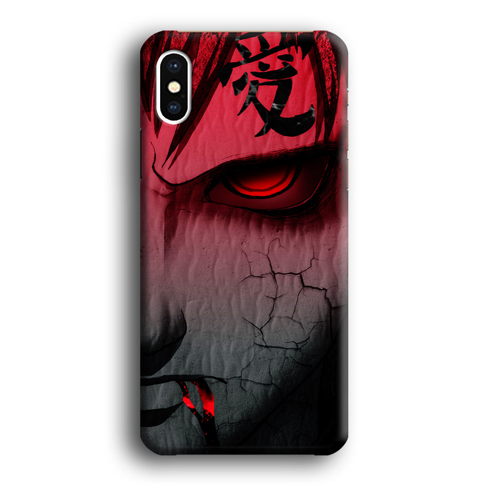 Naruto Gaara Face iPhone X Case