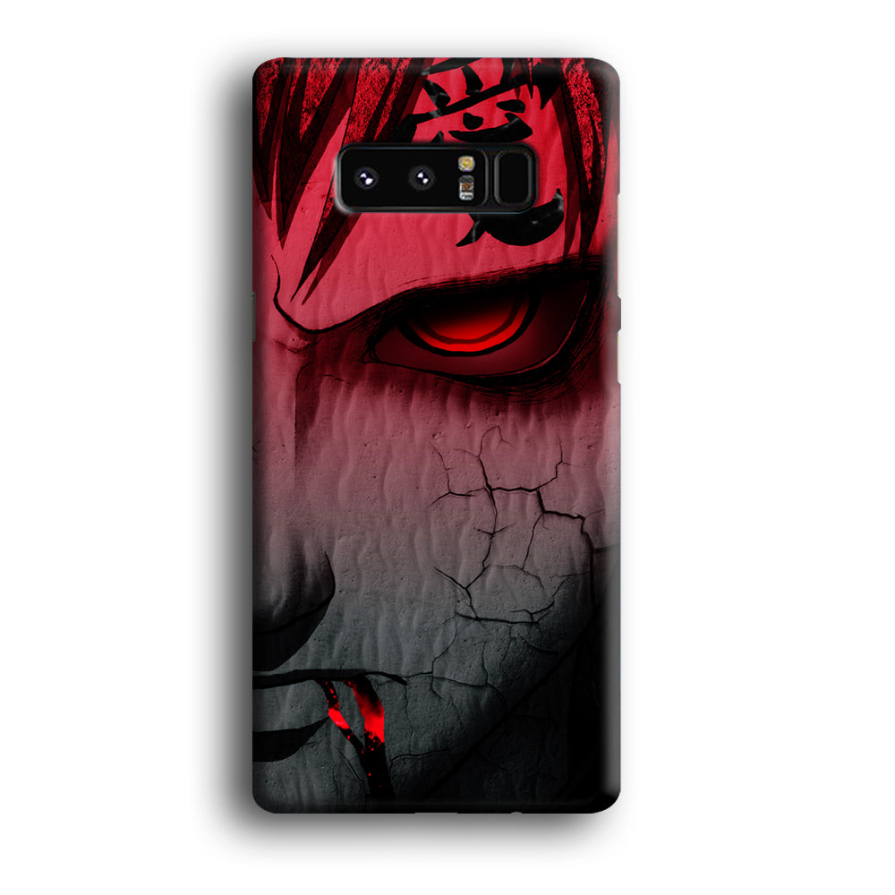 Naruto Gaara Face Samsung Galaxy Note 8 Case