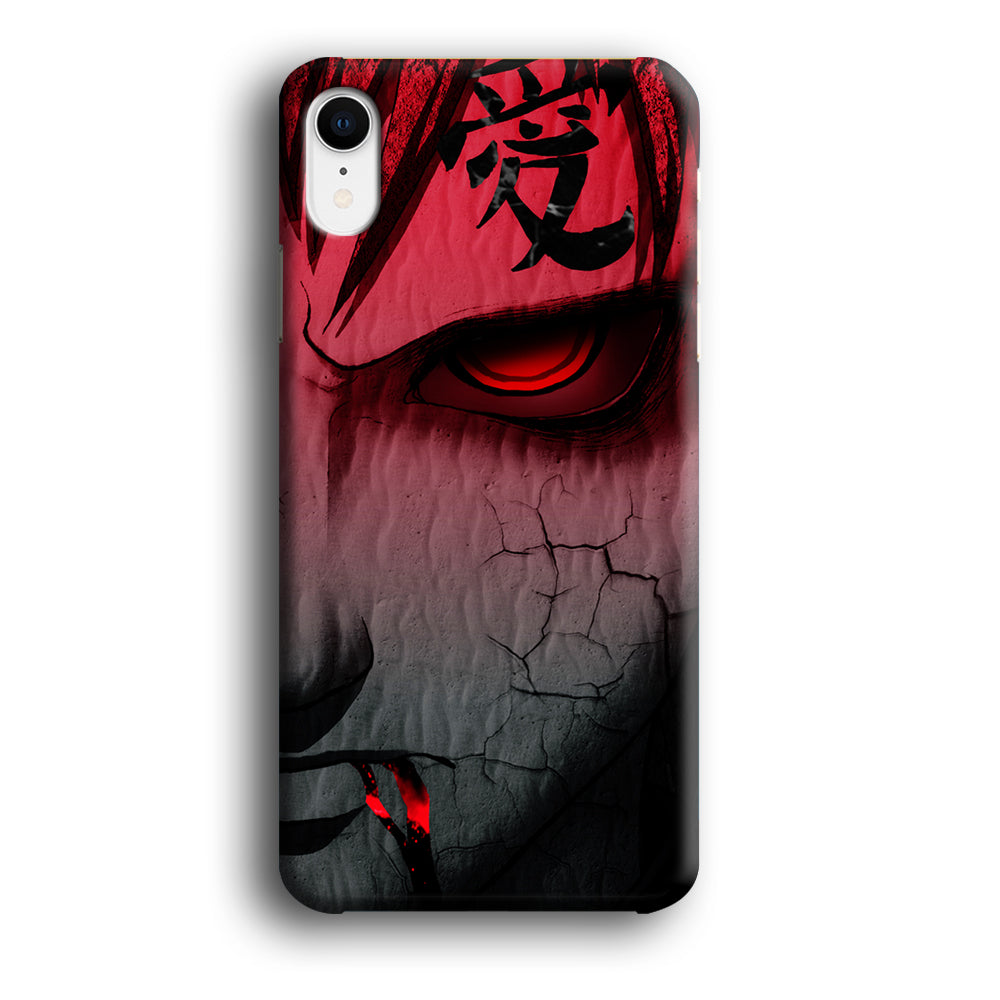 Naruto Gaara Face iPhone XR Case