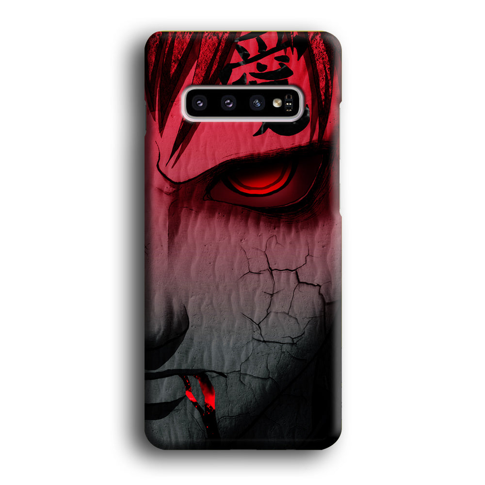 Naruto Gaara Face Samsung Galaxy S10 Plus Case