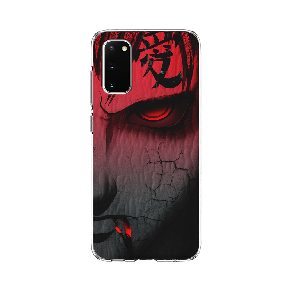 Naruto Gaara Face Samsung Galaxy S20 Case