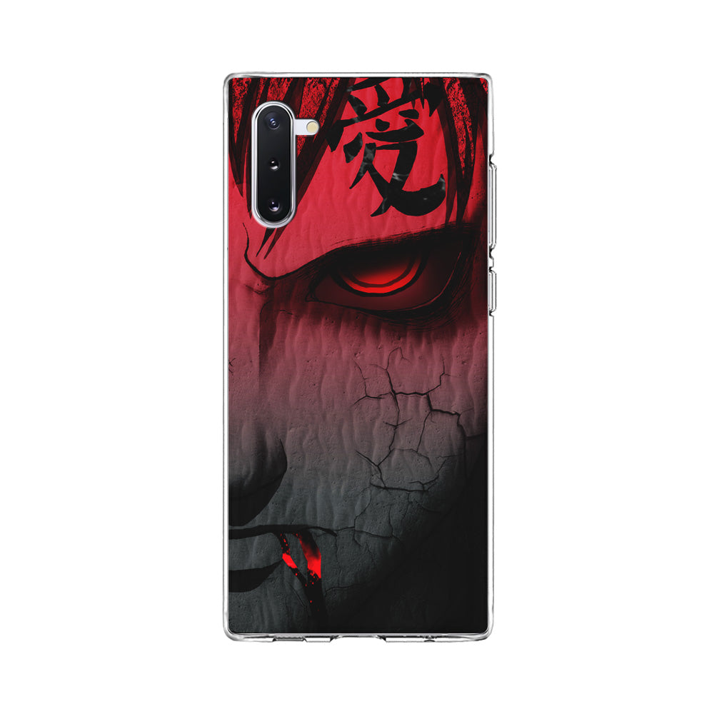 Naruto Gaara Face Samsung Galaxy Note 10 Case