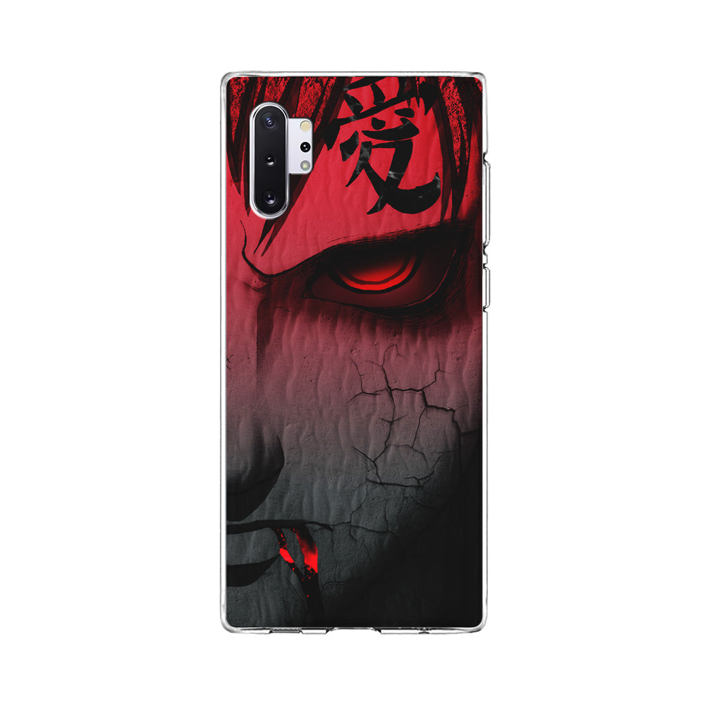 Naruto Gaara Face Samsung Galaxy Note 10 Plus Case