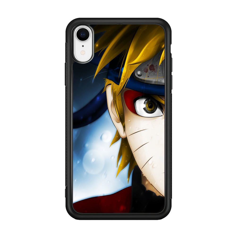 Naruto Half Face iPhone XR Case