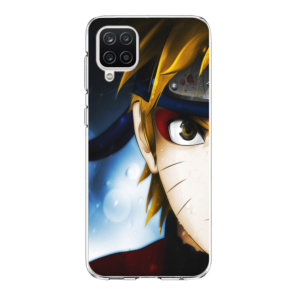 Naruto Half Face Samsung Galaxy A12 Case