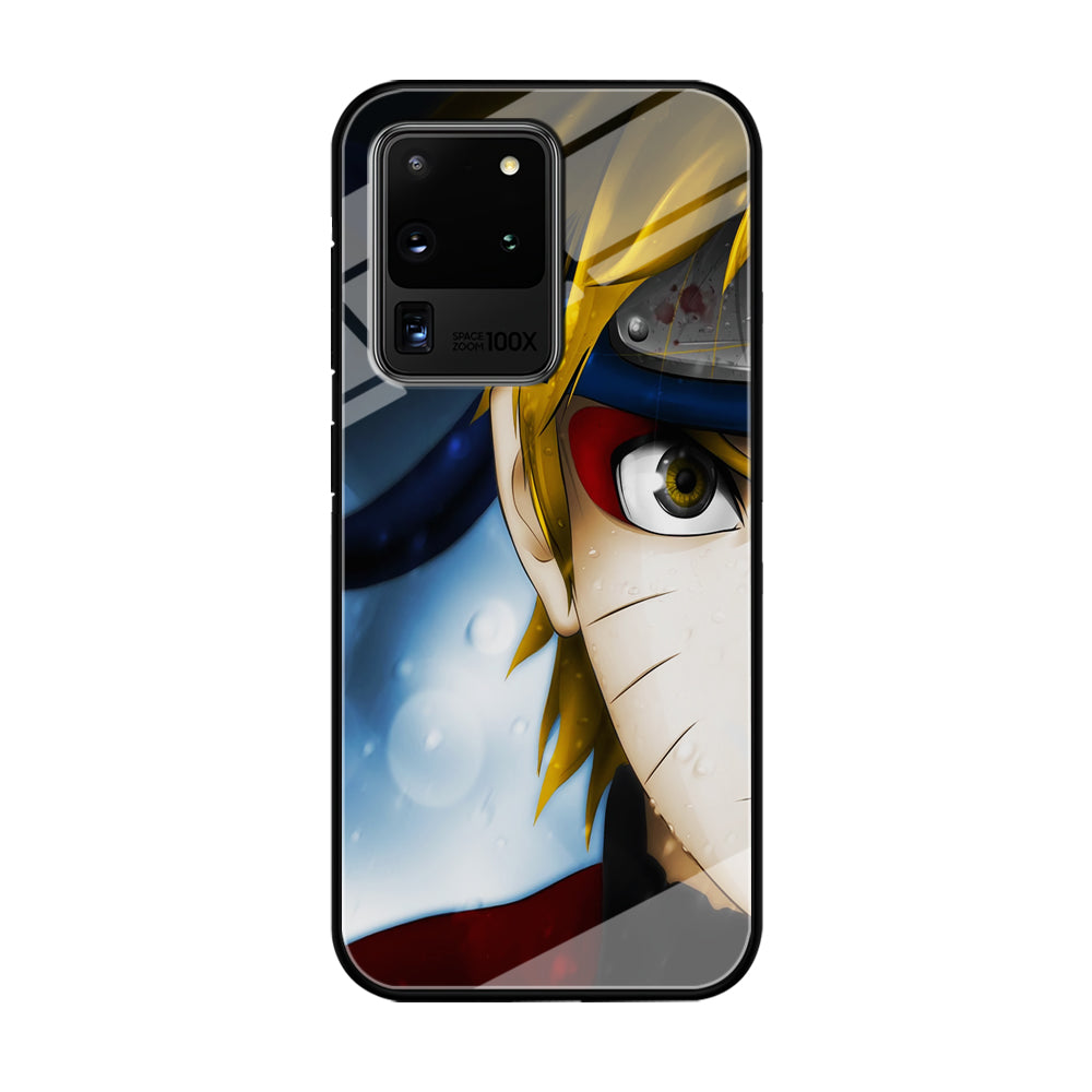 Naruto Half Face Samsung Galaxy S21 Ultra Case