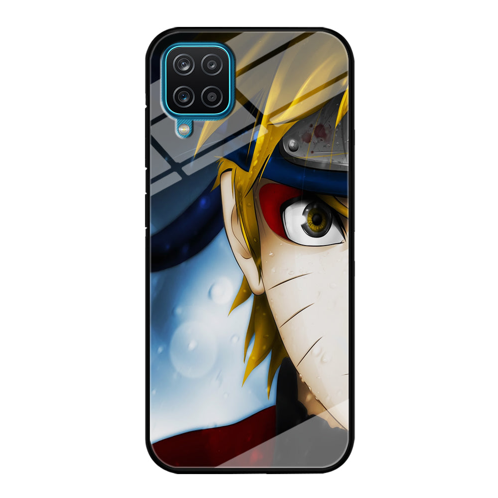 Naruto Half Face Samsung Galaxy A12 Case