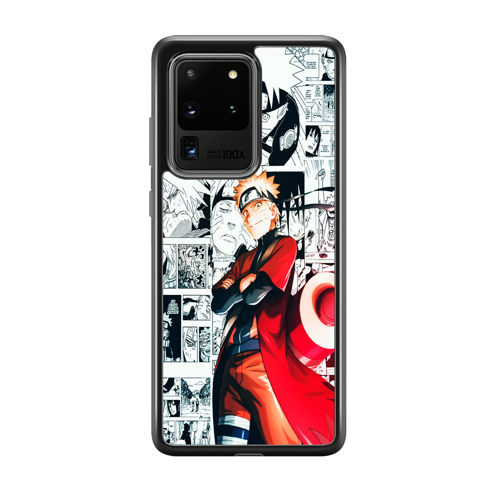 Naruto Hokage Comic Samsung Galaxy S20 Ultra Case