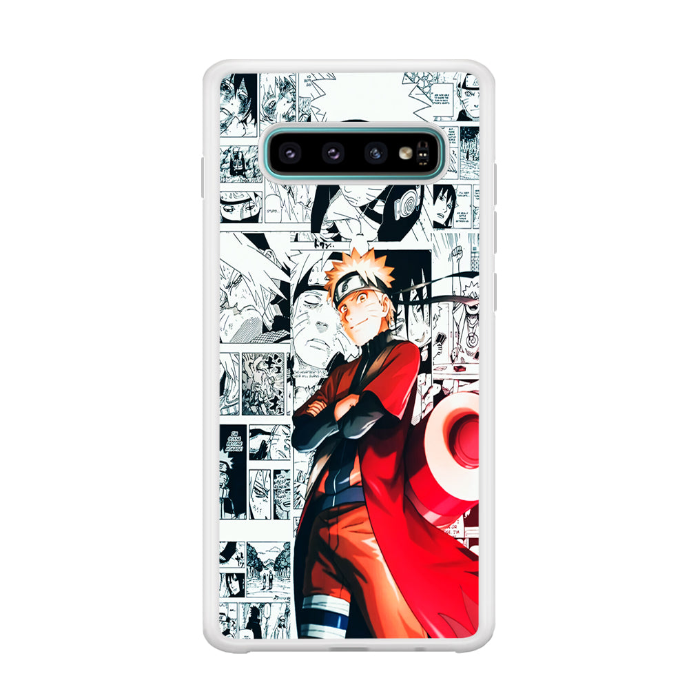 Naruto Hokage Comic Samsung Galaxy S10 Plus Case