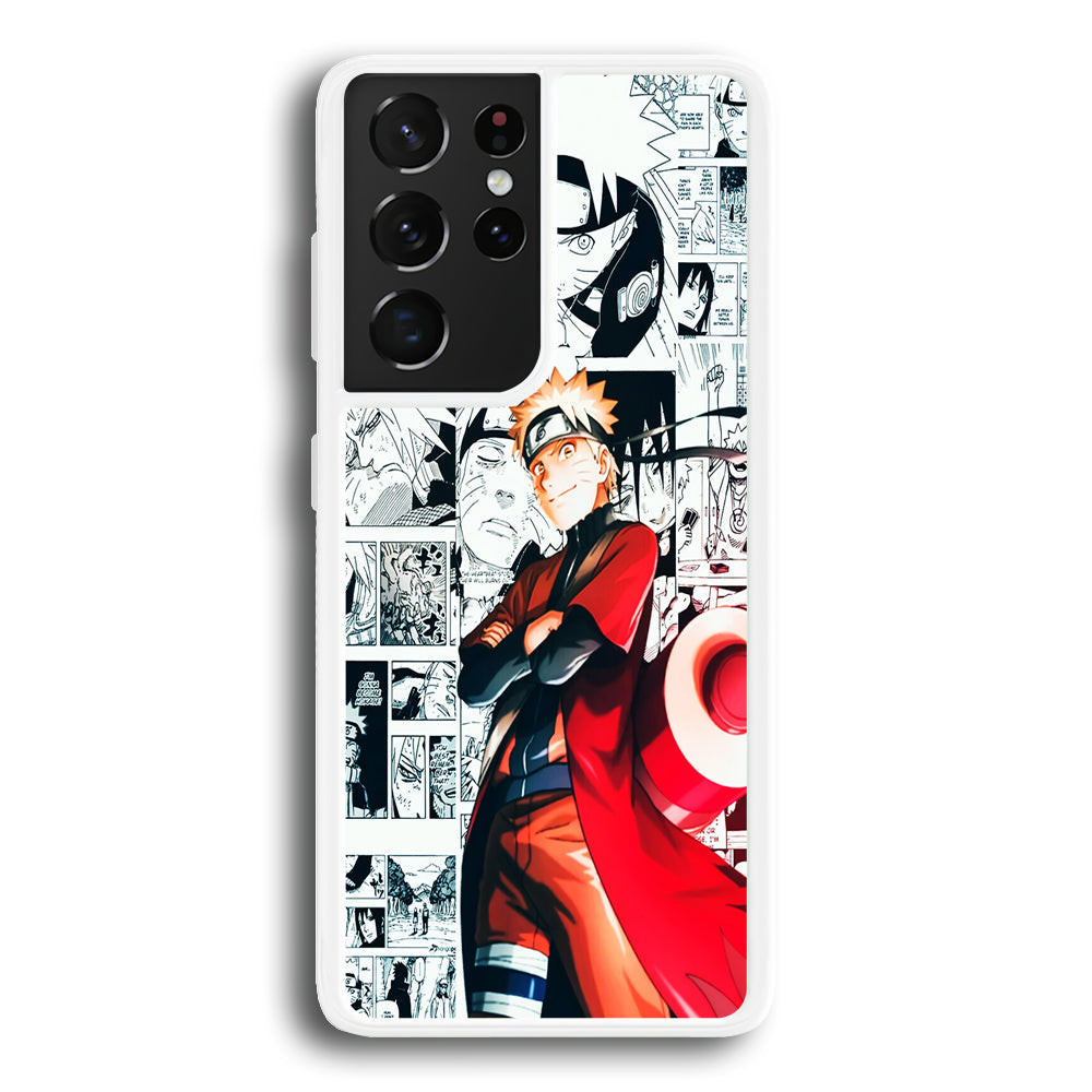 Naruto Hokage Comic Samsung Galaxy S22 Ultra Case