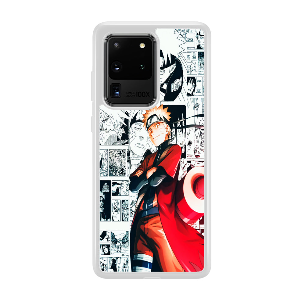 Naruto Hokage Comic Samsung Galaxy S20 Ultra Case