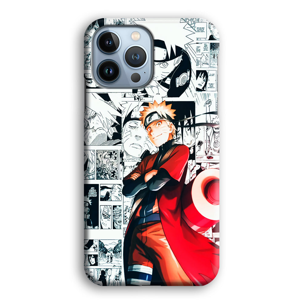 Naruto Hokage Comic iPhone 14 Pro Max Case
