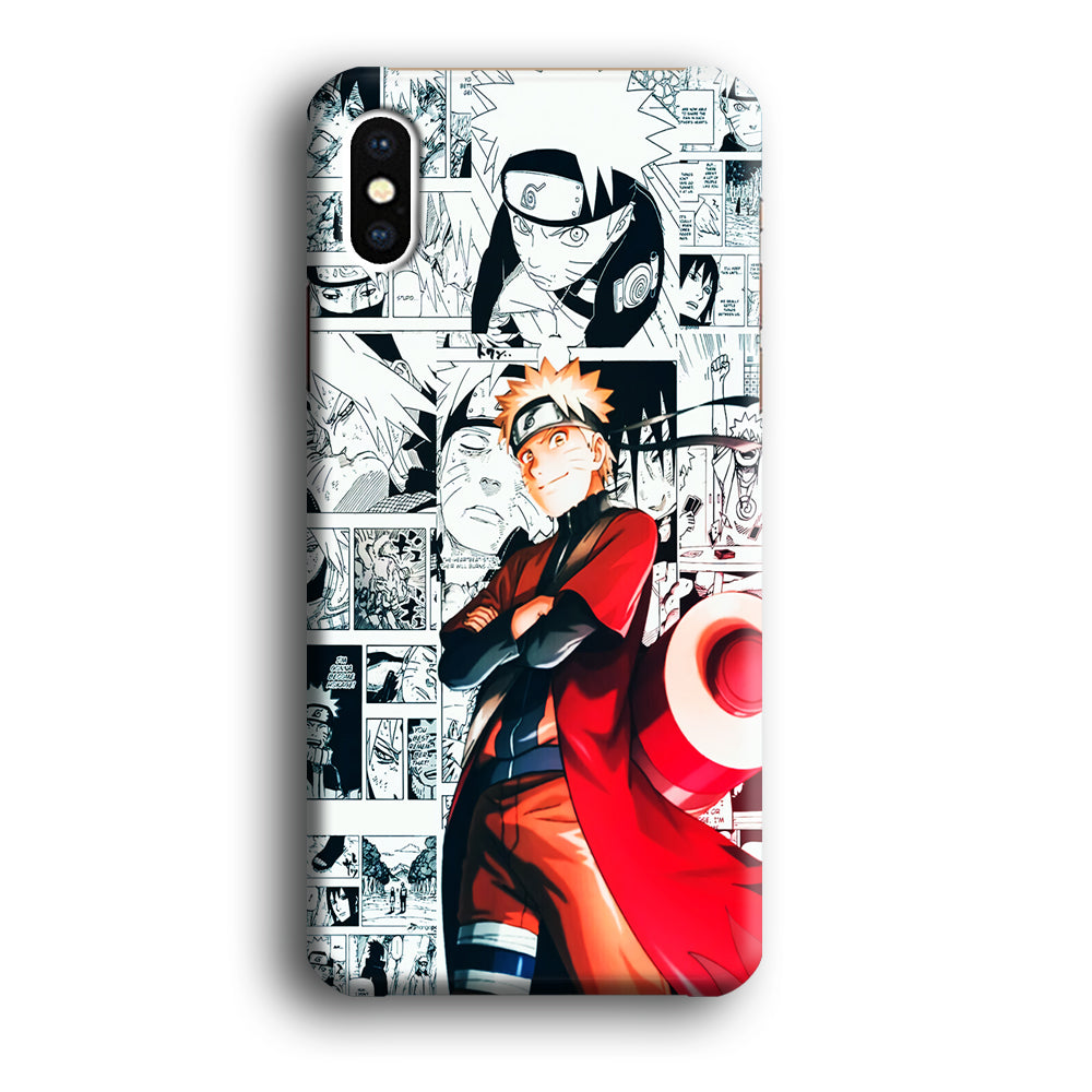 Naruto Hokage Comic iPhone Xs Case