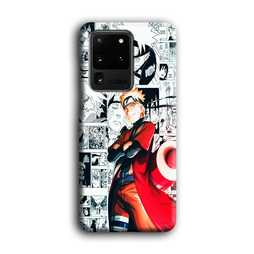 Naruto Hokage Comic Samsung Galaxy S20 Ultra Case