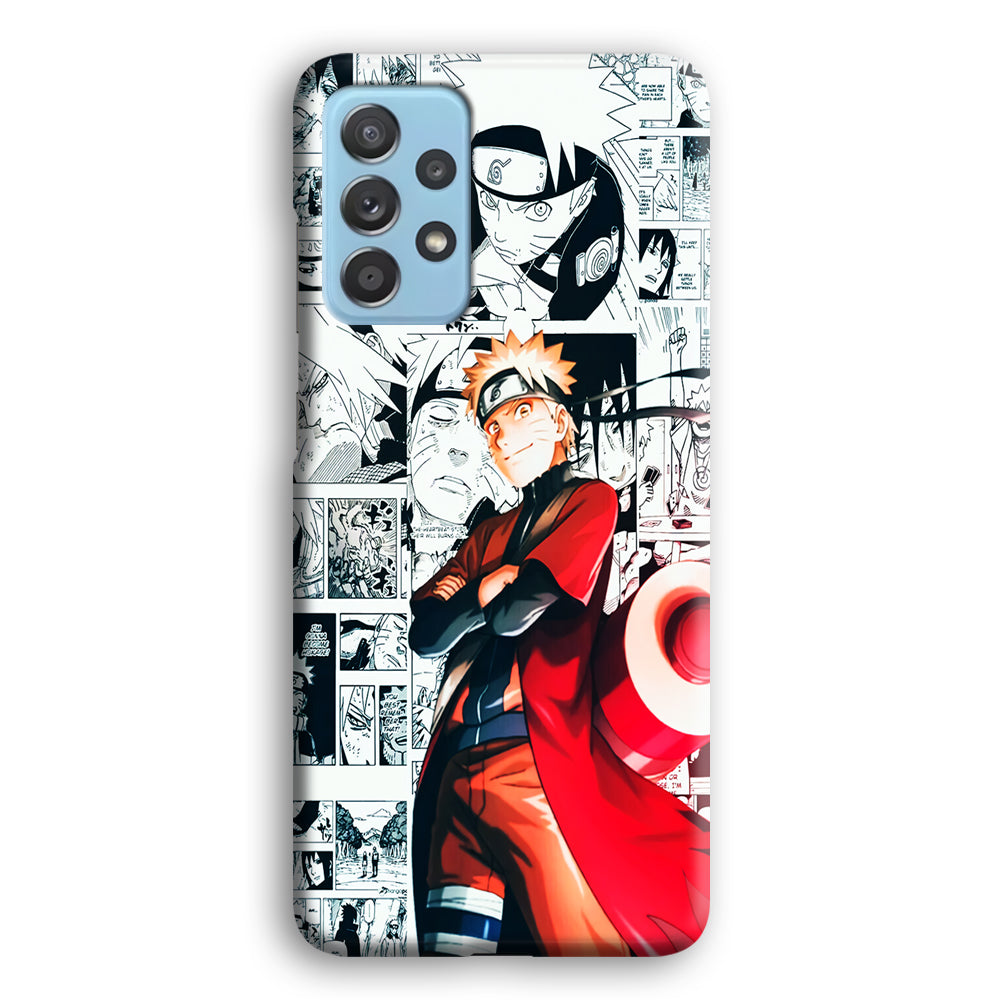 Naruto Hokage Comic Samsung Galaxy A72 Case