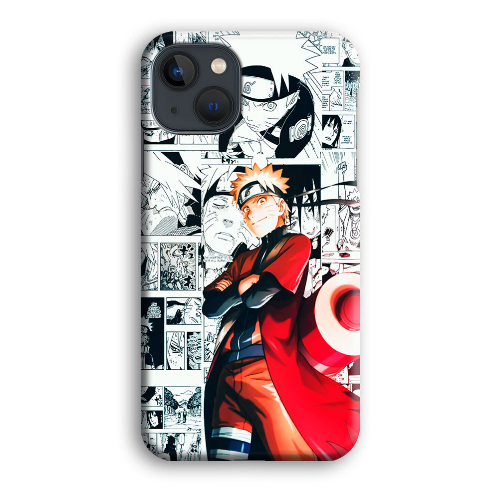 Naruto Hokage Comic iPhone 14 Plus Case