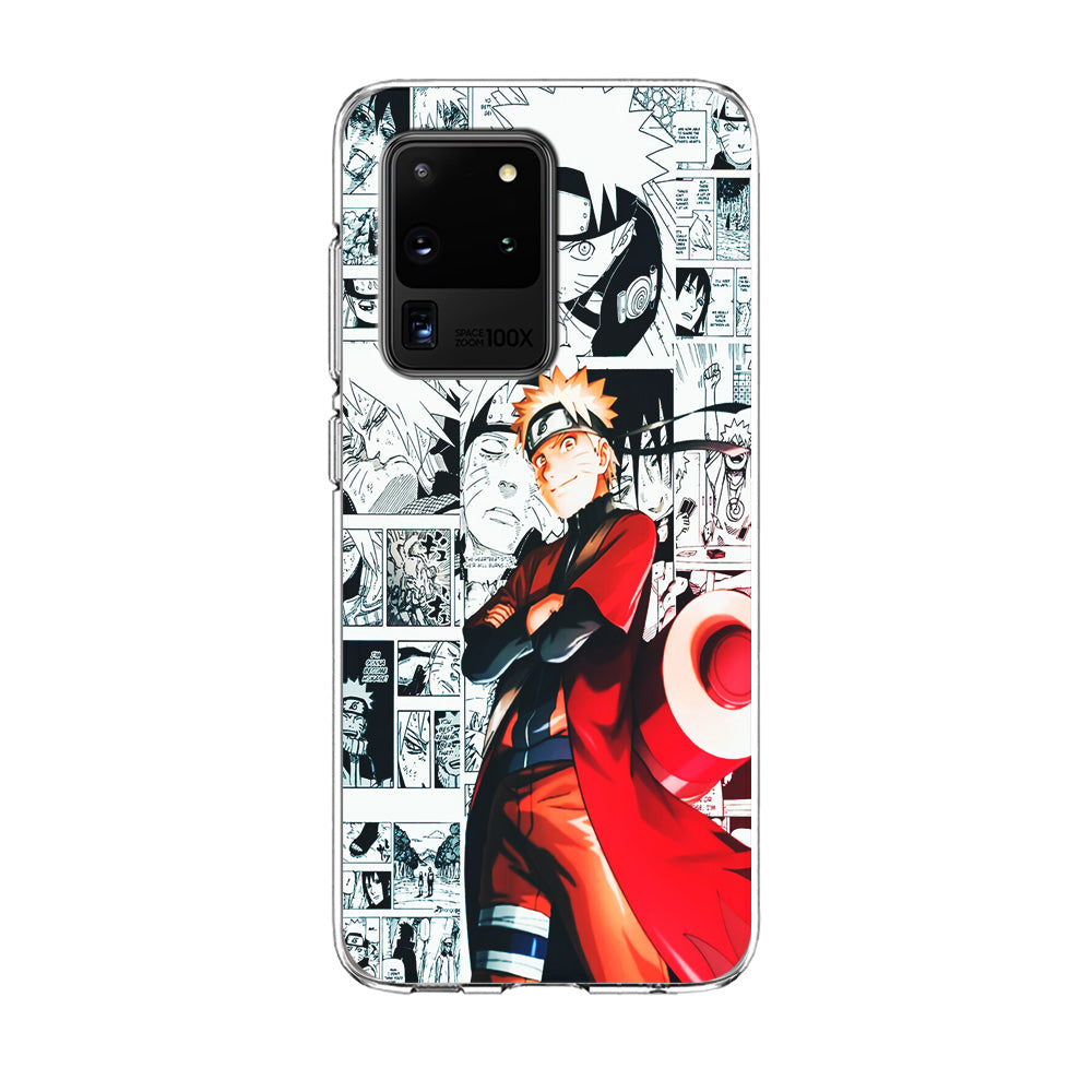 Naruto Hokage Comic Samsung Galaxy S20 Ultra Case