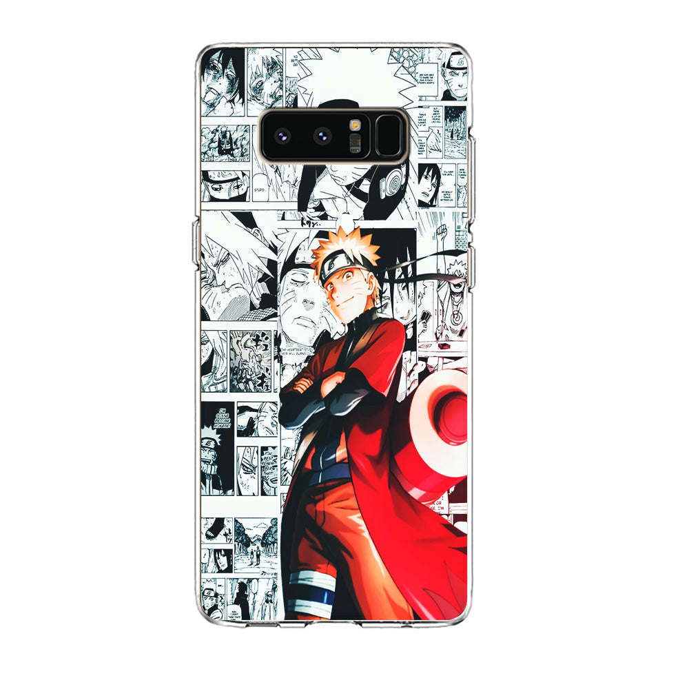 Naruto Hokage Comic Samsung Galaxy Note 8 Case