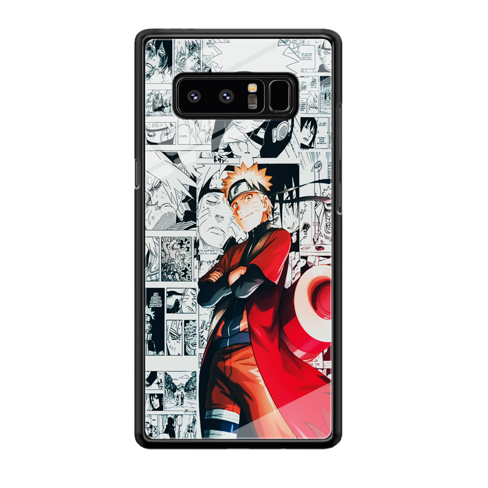 Naruto Hokage Comic Samsung Galaxy Note 8 Case