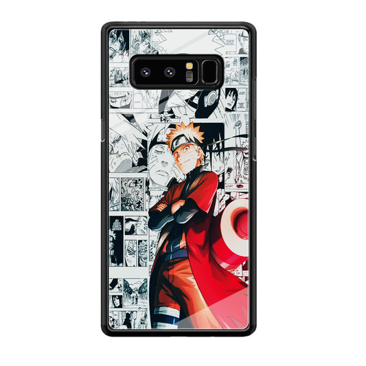 Naruto Hokage Comic Samsung Galaxy Note 8 Case