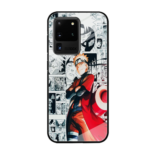 Naruto Hokage Comic Samsung Galaxy S20 Ultra Case