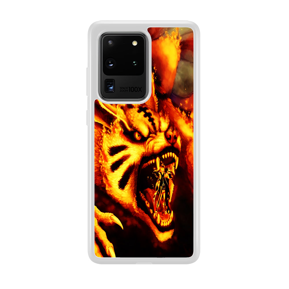 Naruto Nine Tailed Demon Fox Samsung Galaxy S20 Ultra Case