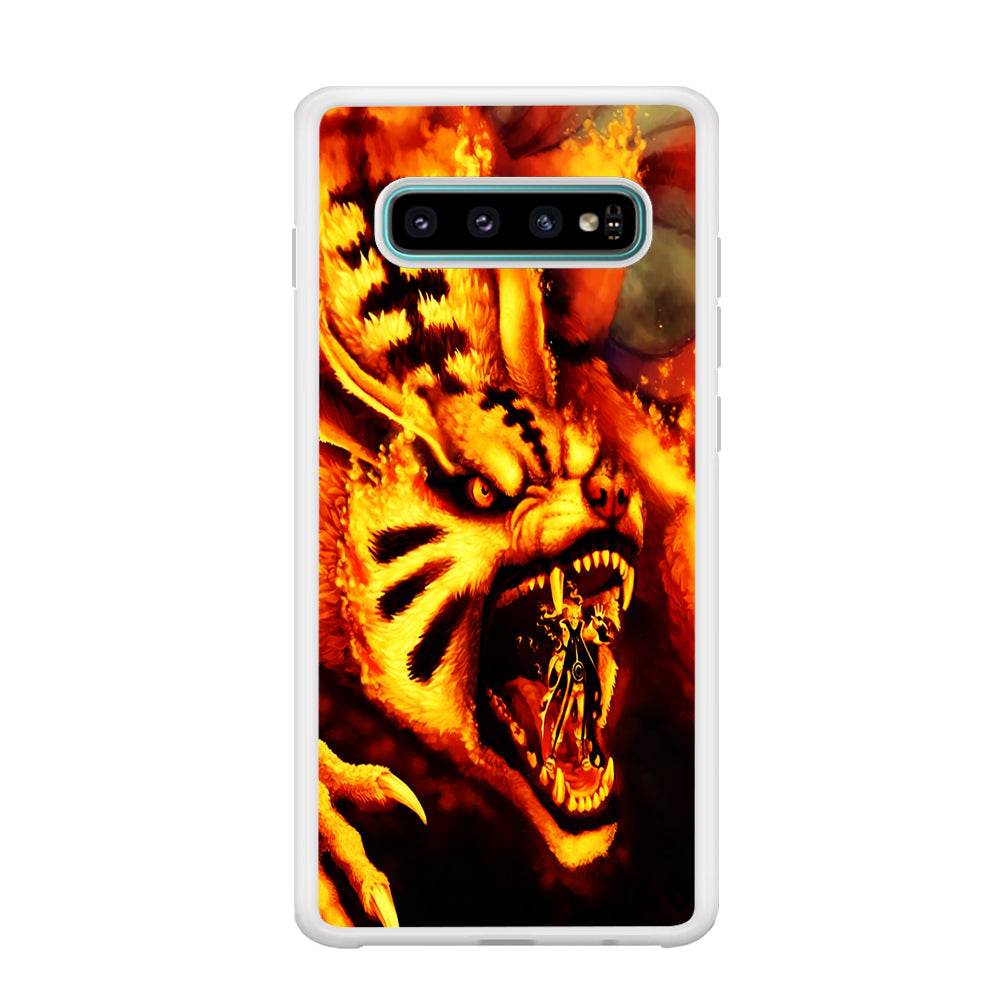 Naruto Nine Tailed Demon Fox Samsung Galaxy S10 Case