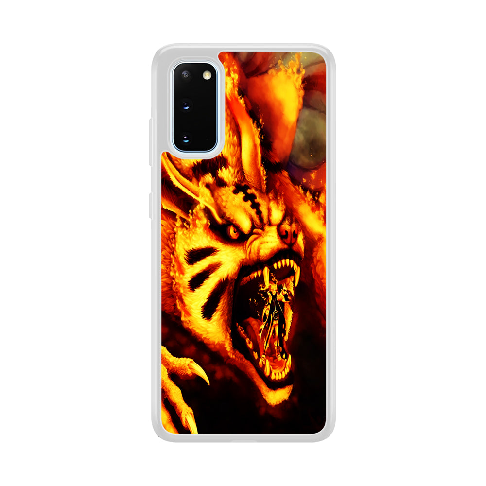 Naruto Nine Tailed Demon Fox Samsung Galaxy S20 Case