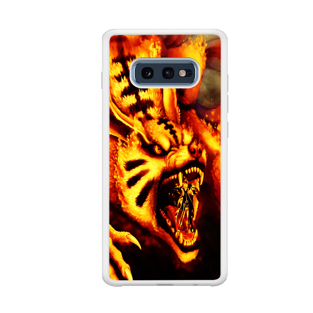 Naruto Nine Tailed Demon Fox Samsung Galaxy S10E Case